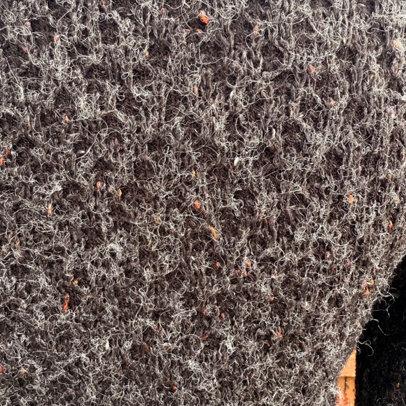 Unique 90s Edgy textured charcoal knit coat/cardigan 🖤 - Picture 6 of 12